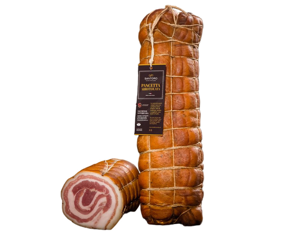 Pancetta arrotolata pugliese