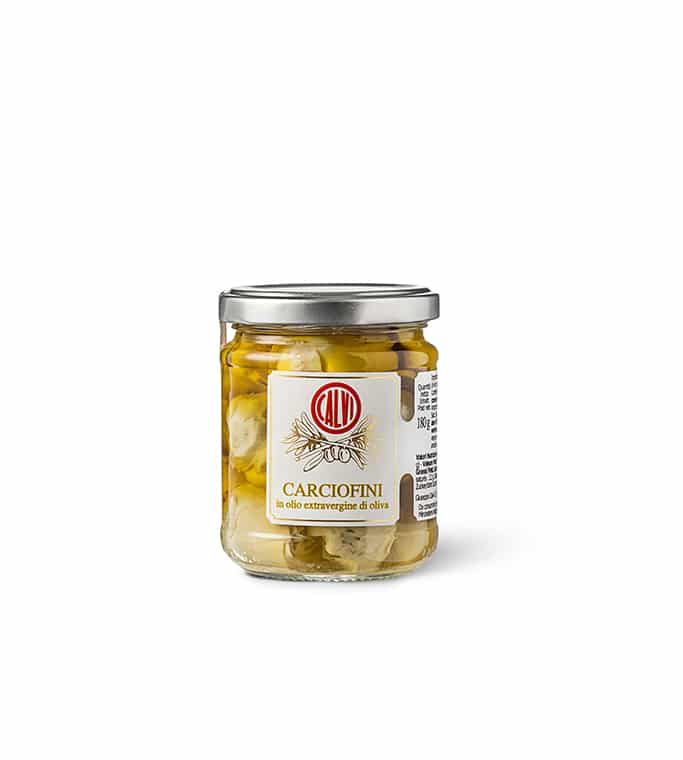 Carciofini in olio extravergine d’oliva 180 gr
