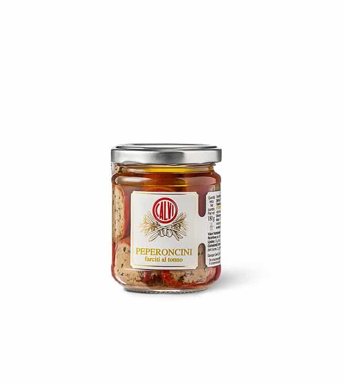 Peperoncino farcito al tonno 180 gr